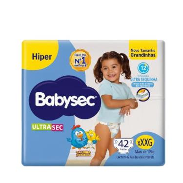 Imagem de FRALDA BABYSEC ULTRA HIPER XXXG 2X42