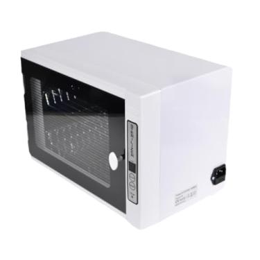 Imagem de Kokiya Gabinete de limpeza de ferramentas de unha Gabinete de limpeza de manicure Leve multifuncional para salão de beleza Ferramentas de cortador de unhas