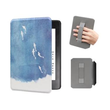 Imagem de Akacy Padrão pintado de 15 cm com alça para Kindle (10ª geração, modelo: J9G29R, lançado em 2019) com função de despertar/hibernar/à prova d'água (11)