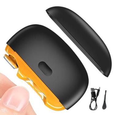 Imagem de Rrlihjgu Cortador de Unhas Elétrico | Aparador de Unhas com Luz LED 2 Velocidades e Polidor - Aparelho para Cortar Bebé,para Ela Mãe Crianças Adultos Bebés Pais Avós