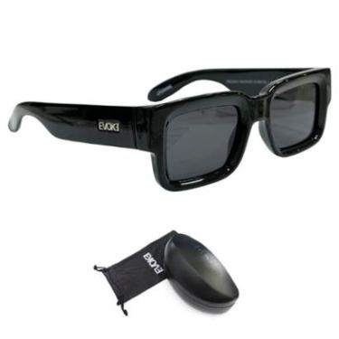 Imagem de Óculos de Sol Evoke Lodown A01 Black Shine Black Total-Unissex