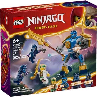 Imagem de Lego Ninjago Robô Do Jay - 78 Peças 71805
