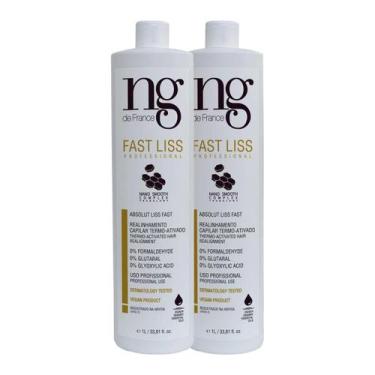 Imagem de Kit 2 Fast Liss Redutor de Volume NG de France 1000ml
