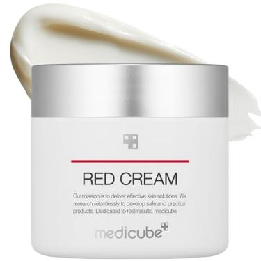 Imagem de Red Cream 2.0 || Low-irritating formula for acne-prone skin | Soothing and relieving | Formulated with BHA, Niacinamide & Adenosine | Non-comedogenic | Korean skincare (1.69fl.oz.)
