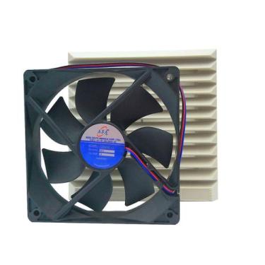 Imagem de Cooler MiniVentilador 12025B-12V+Filtro Guarda Pó P150 15cm - Asa Fan