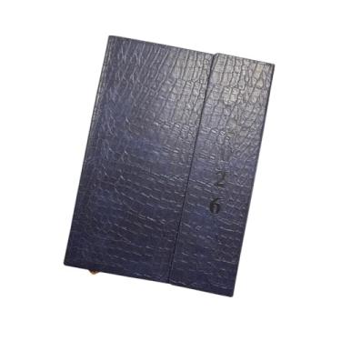 Imagem de Agenda Planner Anual 2026 de Luxo com Capa Texturizada (AZUL)