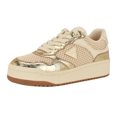 Imagem de GUESS Tênis feminino Miram, Ouro 714, 37