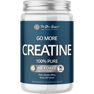 Imagem de Creatina Monohidratada Vegana Go More 500gr The One Supps Sabor Sem Sabor-Unissex