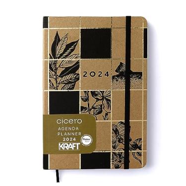 Imagem de Agenda Planner Ciceros 2024 Kraft Semanal 14X21 Relicário Em Molduras, Cicero