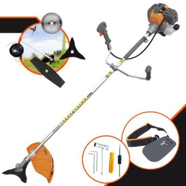 Imagem de Roçadeira Máquina de Corta Grama À Gasolina Tekna RL520P 2T 52cc 2HP 1