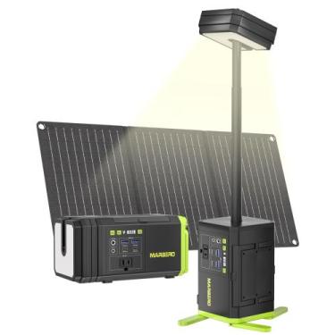 Imagem de Gerador solar MARBERO PL100 118Wh 32000mAh 160W portátil