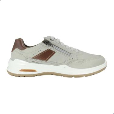 Imagem de Sapatênis Pegada Masculino em Couro Gelo