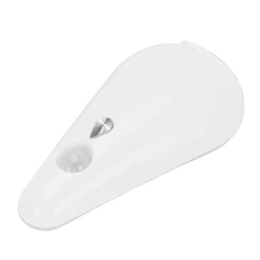 Imagem de Hyuduo 8LED RGB Motion Sensor Toilet Light Cores Mudando Luz Noturna Banheiro Recarregável Night Light para Treinamento Potty Com 500mAh Bateria para Banheiro Cozinha Corredor (Branco)