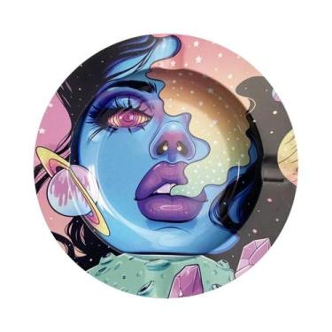 Imagem de Cinzeiro Tinplate criativo, Wake, Bandeja grama, Bar, Home Trend - oth