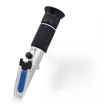 Imagem de Refratômetro portátil brix 28-62% de açúcar atc 10 ℃-30 ℃, medidor de teste, equipamento de fabricação caseira, ferramenta para molho de frutas, suco, bebidas