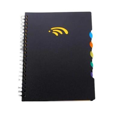 Imagem de Caderno Espiral Colorido A4 A5 A6 B5 145 Folhas Papel Com Linhas Horiz