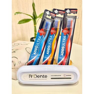 Imagem de Combo Escova Dental Ultra 11.400 Cerdas RV Dente (3 unidades)