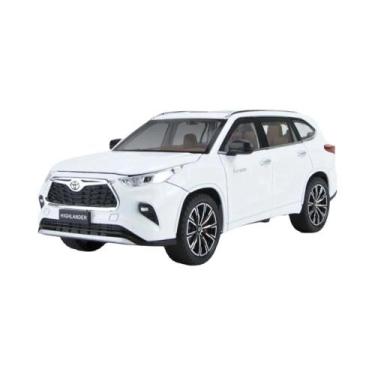 Imagem de Carro De Brinquedo SUV Highlander Em Escala 1:24, Com 6 Portas Que Abr