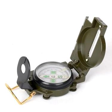 Imagem de Bússola Militar Profissional Ranger Gunmetal Verde