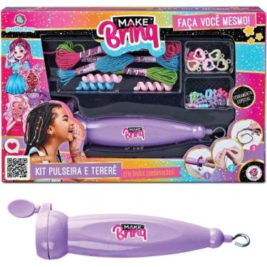 Imagem de Bijuteria e Miçanga Make BRINQ Pulseira e Tererê KIT