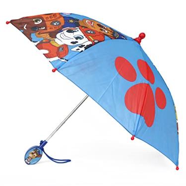 Imagem de Nickelodeon Guarda-chuva infantil, Patrulha Canina, roupa de chuva para crianças de 3 a 6 anos (azul)