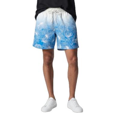 Imagem de Shorts Areia Branca Yacht Resort Hibisco Azul GG-Masculino