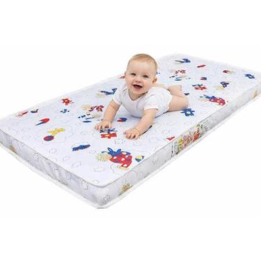 Imagem de Colchão Para Chiqueirinho Celiflex Bebê 100cm X 70cm Conforto e Sono T