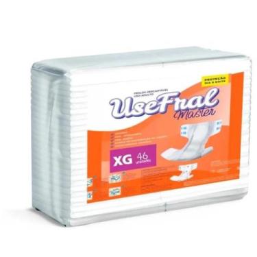Imagem de Fralda Geriátrica Adulto Descartável Unissex Usefral Master Hiper Tama