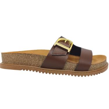 Imagem de Tamanco Feminino Papete Casual Dia a Dia Passeio Trabalho Com Fivela Conforto Beira Rio 8523.127