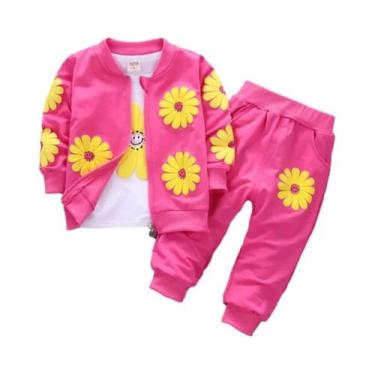 Imagem de Conjunto De Roupa De Inverno Para Meninas De 1 a 4 Anos, Conjunto Espo