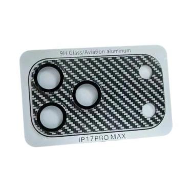 Imagem de Protetor De Lente De Câmera Em Fibra De Carbono Kevlar Para iPhone 17 