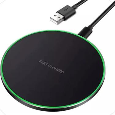 Imagem de Carregador de Indução Universal com LED e Proteção Avançada