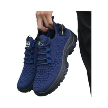 Imagem de Tênis Masculino Leve E Respirável Antiderrapante De Malha Para Corrida