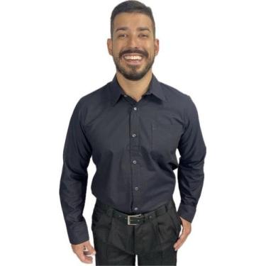 Imagem de Camisa Social Masculina Manga Longa Uniforme Administrativo - Eb Confe