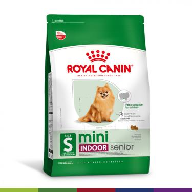 Imagem de Ração Mini Indoor para Cães Senior de Porte Pequeno 7.5kg Royal Canin