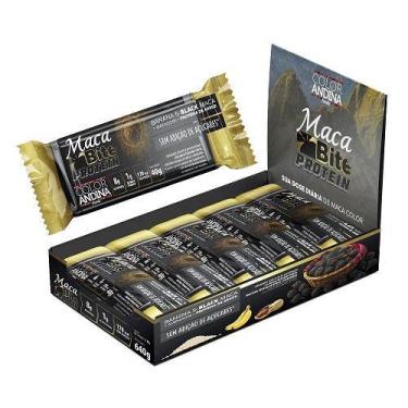 Imagem de Barrinha de Proteína e Macca Pe ruana Black Sem Açúcar Adicionado Colo