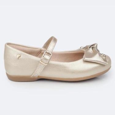 Imagem de Sapatilha Infantil Pampili Bailarina 188.653 Com Laço e Corações-Feminino