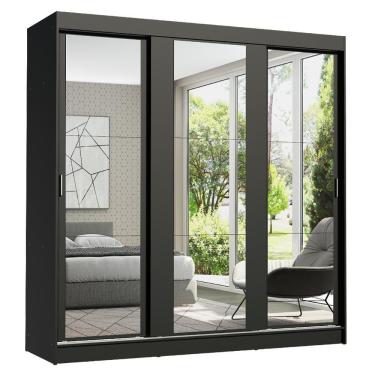 Imagem de Guarda Roupa Casal Reno 3 Portas de Correr Madesa