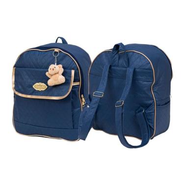 Imagem de Mochila bebê maternidade mommy marinho