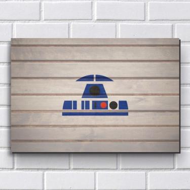 Imagem de Placa Decorativa - Modelo P82 - Star Wars 20X30Cm Em Mdf