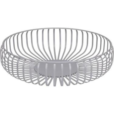 Imagem de CENTRO MESA HOME&CO METAL 8x36x36cm PRATA