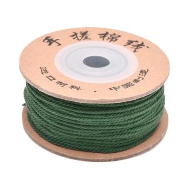 Imagem de Corda De Algodão Trançada De 3 Fios Para Macramê, Fio Para Miçangas, C