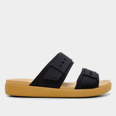 Imagem de Sandália Crocs Brooklyn Buckle Feminina-Feminino