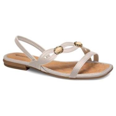 Imagem de Sandália Rasteira Feminina Mississipi Tiras Conforto J0392-Feminino