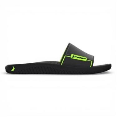 Imagem de Chinelo Rider Pump II Slide Masculino - Preto verde-Masculino