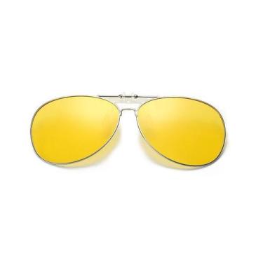 Imagem de Lentes Clip On Aviador Polarizado e com Proteção UV400 - VINKIN, Amare