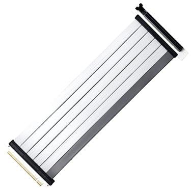 Imagem de CABO RISER PCIE 4.0 X16 300MM V2 BRANCO COOLER MASTER - MCA-U002R-WPCI40-300