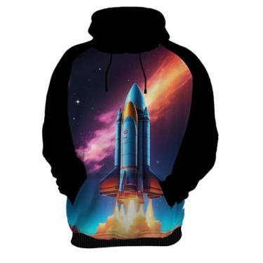 Imagem de Blusa de Frio Foguete Espacial Space Rocket Espaço 4 - Kasubeck Store®