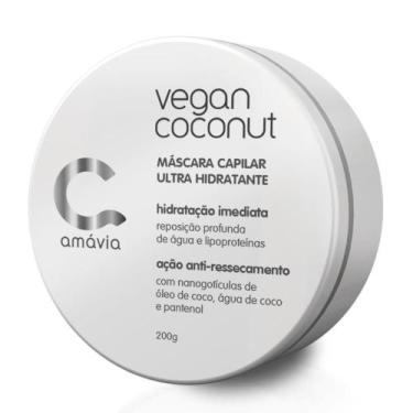 Imagem de Máscara Vegan Coconut Amavia Ultrahidratante Capilar Hair - Amávia