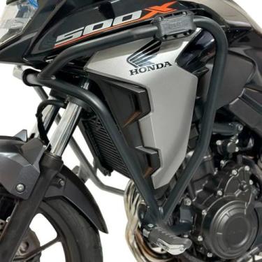 Imagem de Protetor de Carenagem Cb 500 X c/pedaleira Bráz 20 Em Diante - Bráz Ac